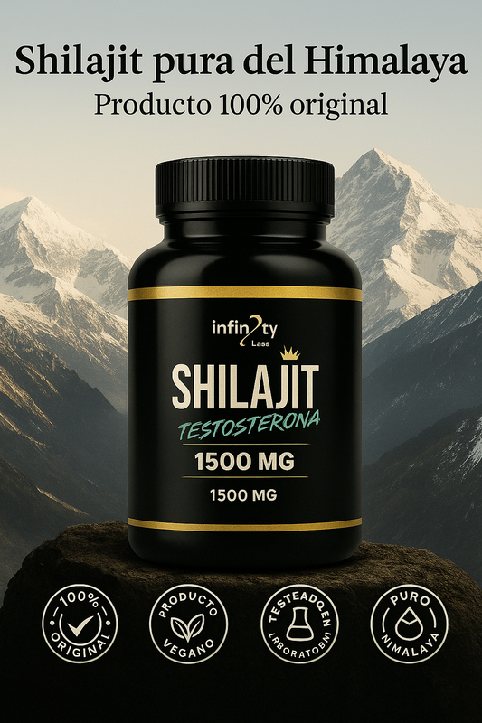 Shilajit® Puro - Energía ancestral del Himalaya, Ahora en cápsulas.